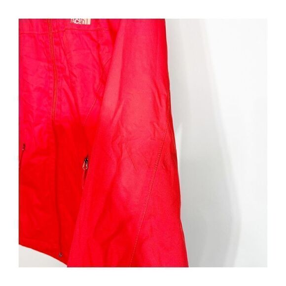 The North Face Women's Red Long-Sleeve Windbreaker Jacket Size Small - Picture 8 of 9